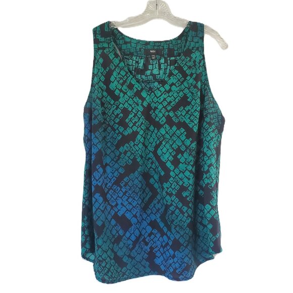 Mossino Boho Ombre Racerback Top XXL - Picture 1 of 3